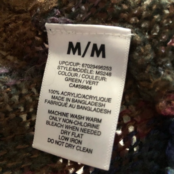 Blue/Green/Brown Hippie cardigan - Picture 4 of 4